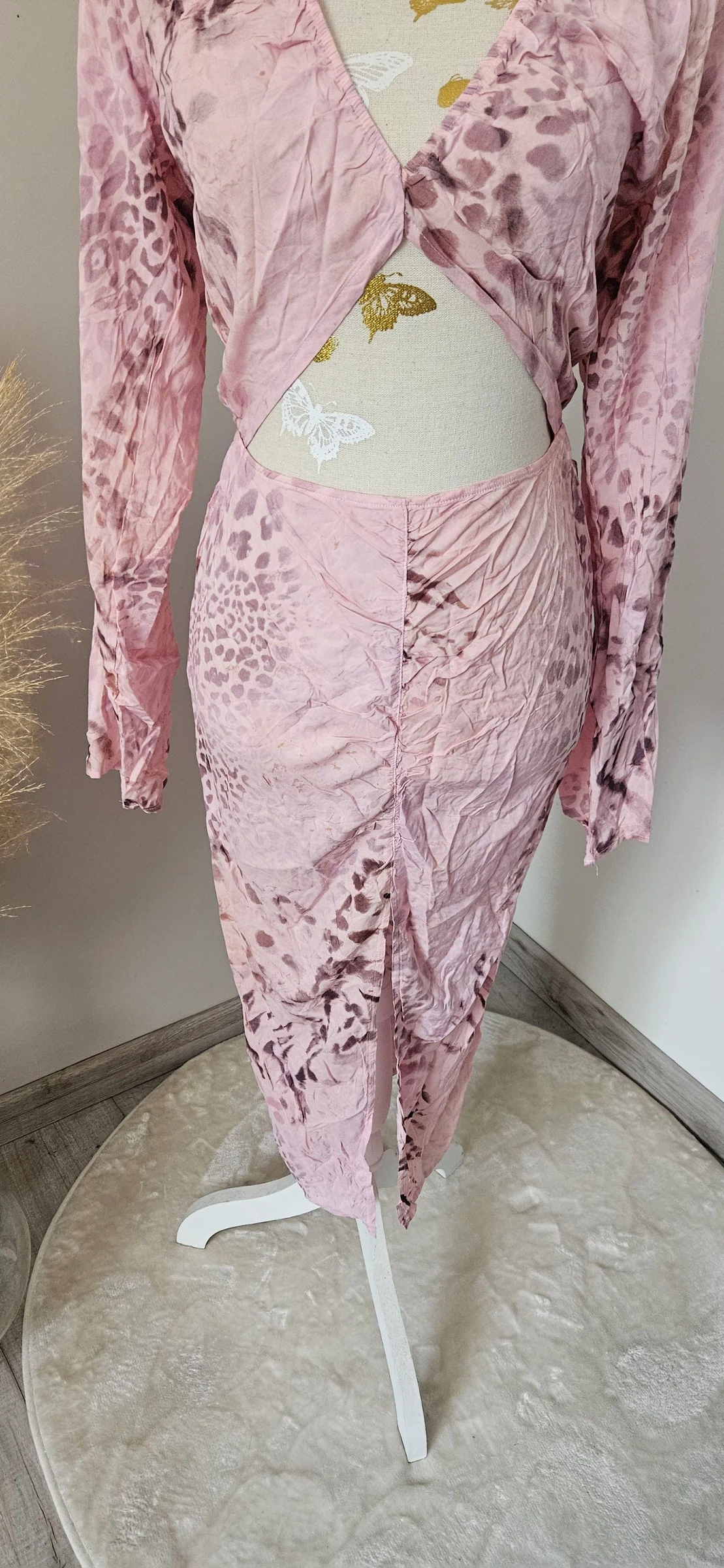 Vestido largo Tezenis nuevo talla S con escote y abertura – photo 4